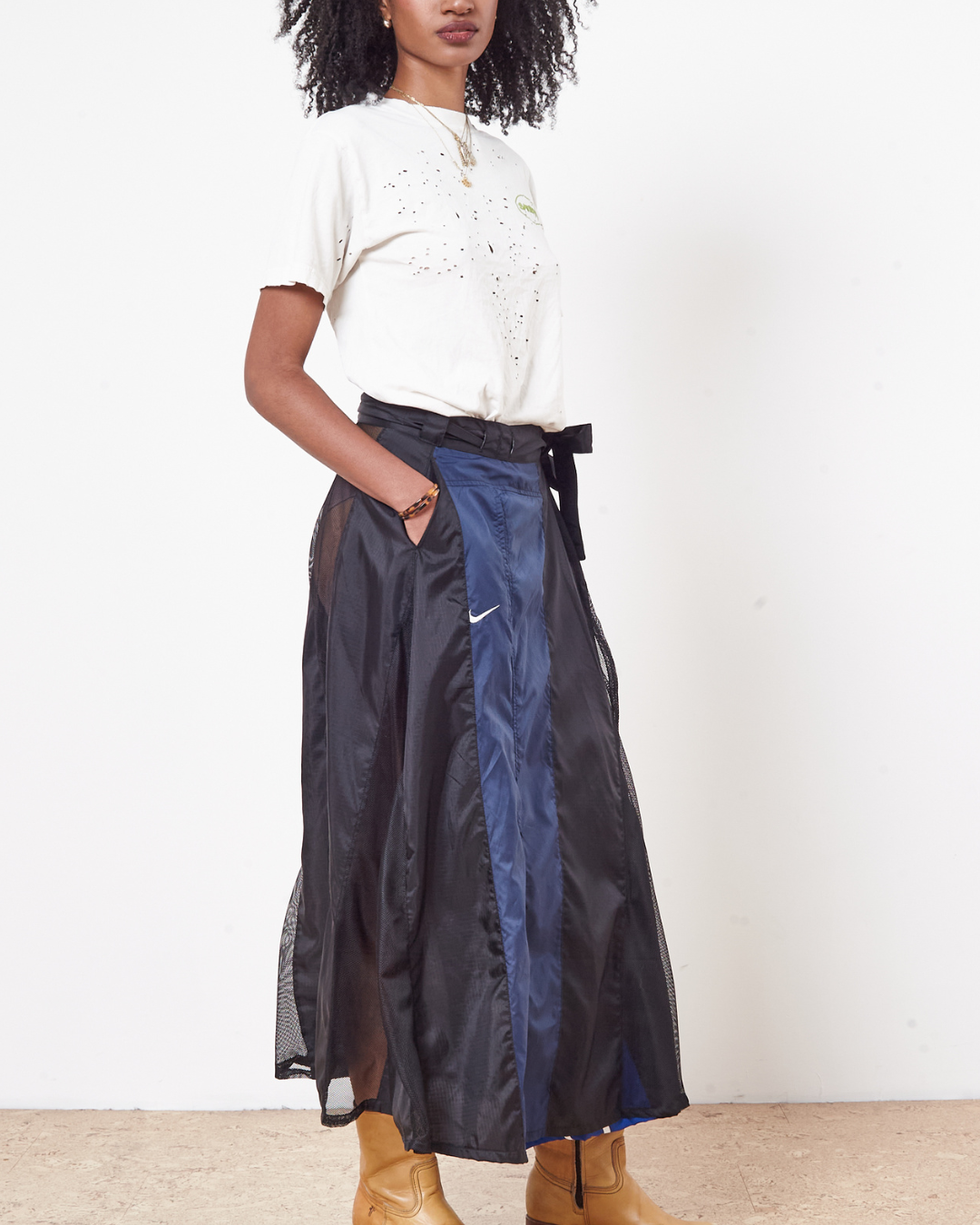 The Nylon Wrap Skirt – SUAY The Nylon Wrap Skirt – SUAY