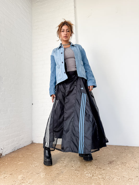 The Nylon Wrap Skirt