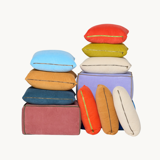 The Corduroy Large Throw Pillow 28"x28"