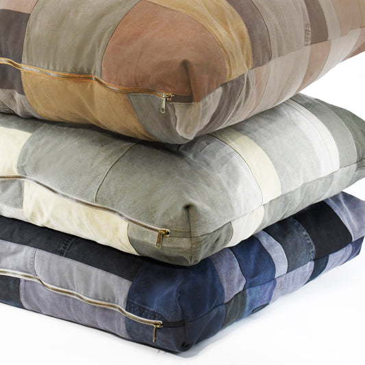 Remade Workwear Floor Cushion