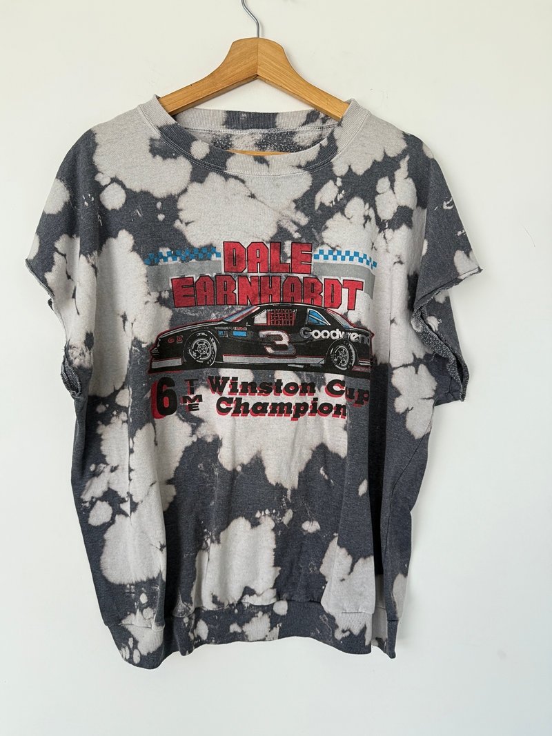 VINTAGE RACER CROPPED SWEATSHIRT