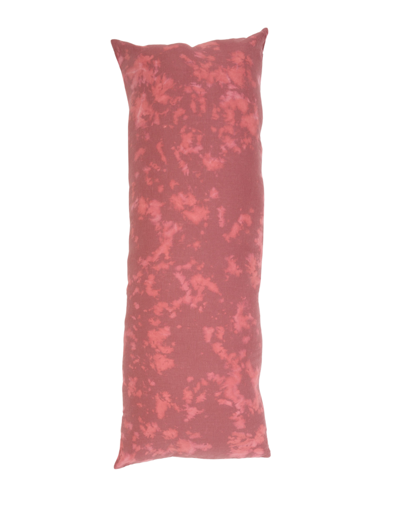 Tie Dye Linen Body Pillow