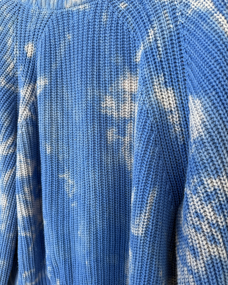 PAINT CHIP COTTON CARDIGAN