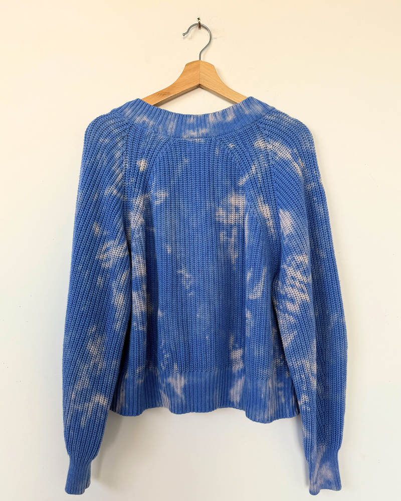 PAINT CHIP COTTON CARDIGAN
