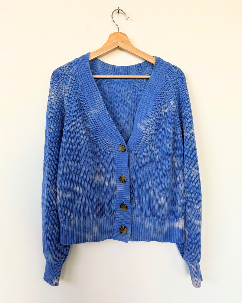 PAINT CHIP COTTON CARDIGAN