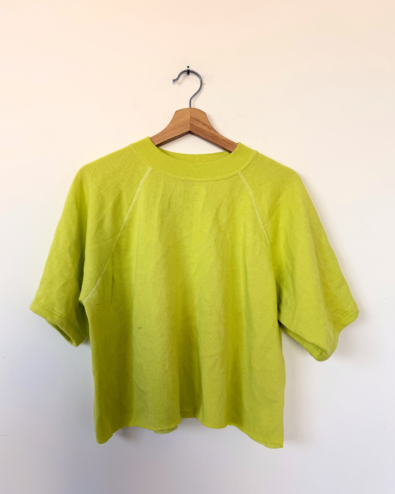 SULPHAR SPRINGS VINTAGE CROPPED SWEATSHIRT