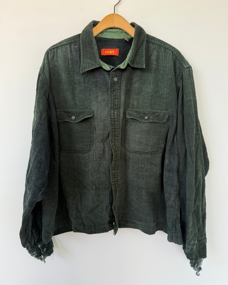 THREAD BARE MIDORI CORD BUTTON UP
