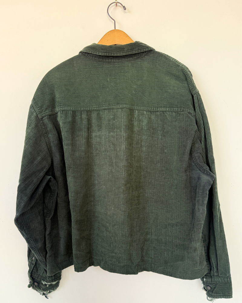 THREAD BARE MIDORI CORD BUTTON UP