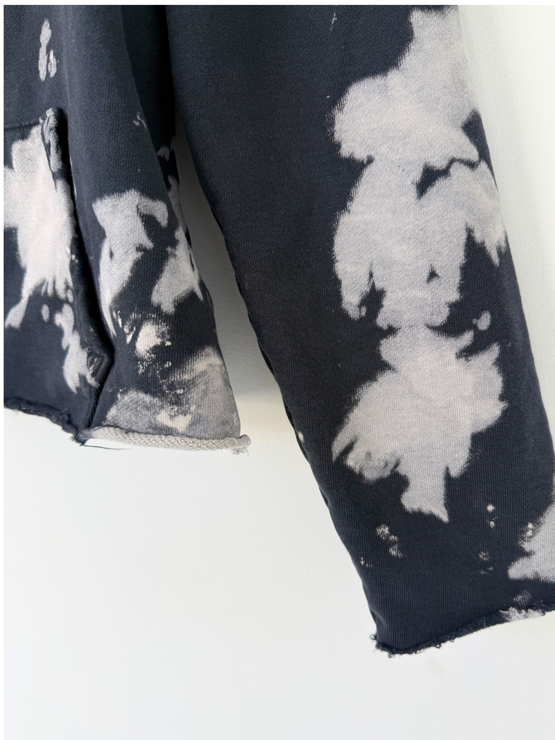 SUAY EXPOSED SEAM HEAVY ZIP HOODIE