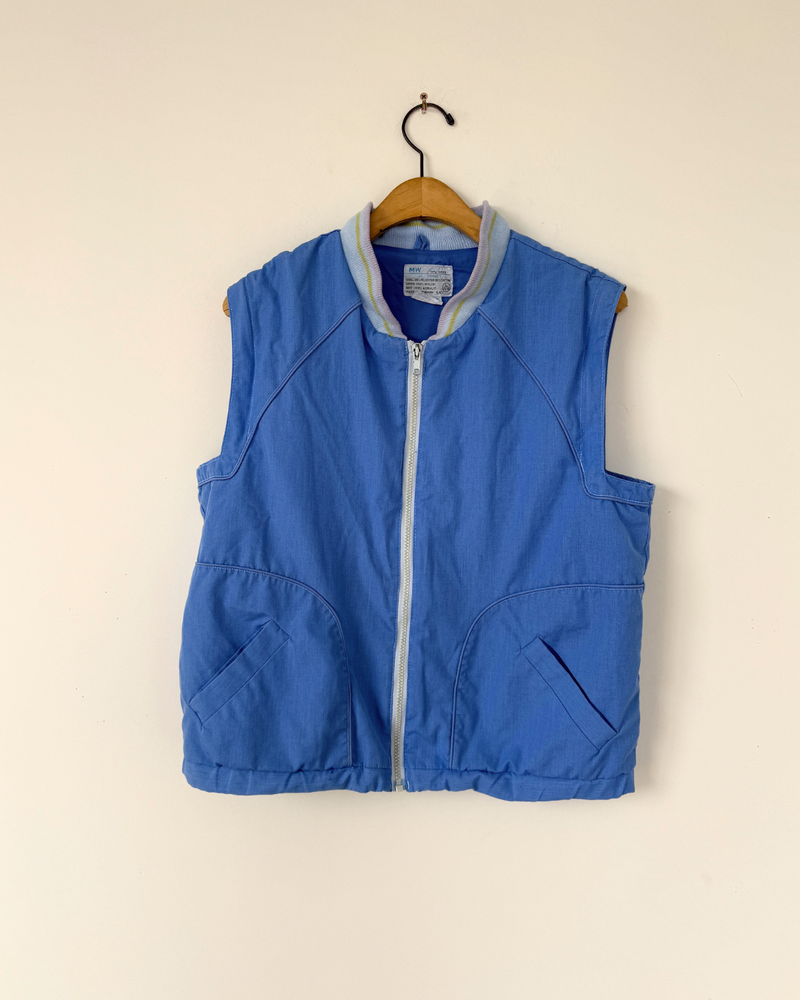 VINTAGE JCPENNY VEST to JACKET in PAINT CHIP