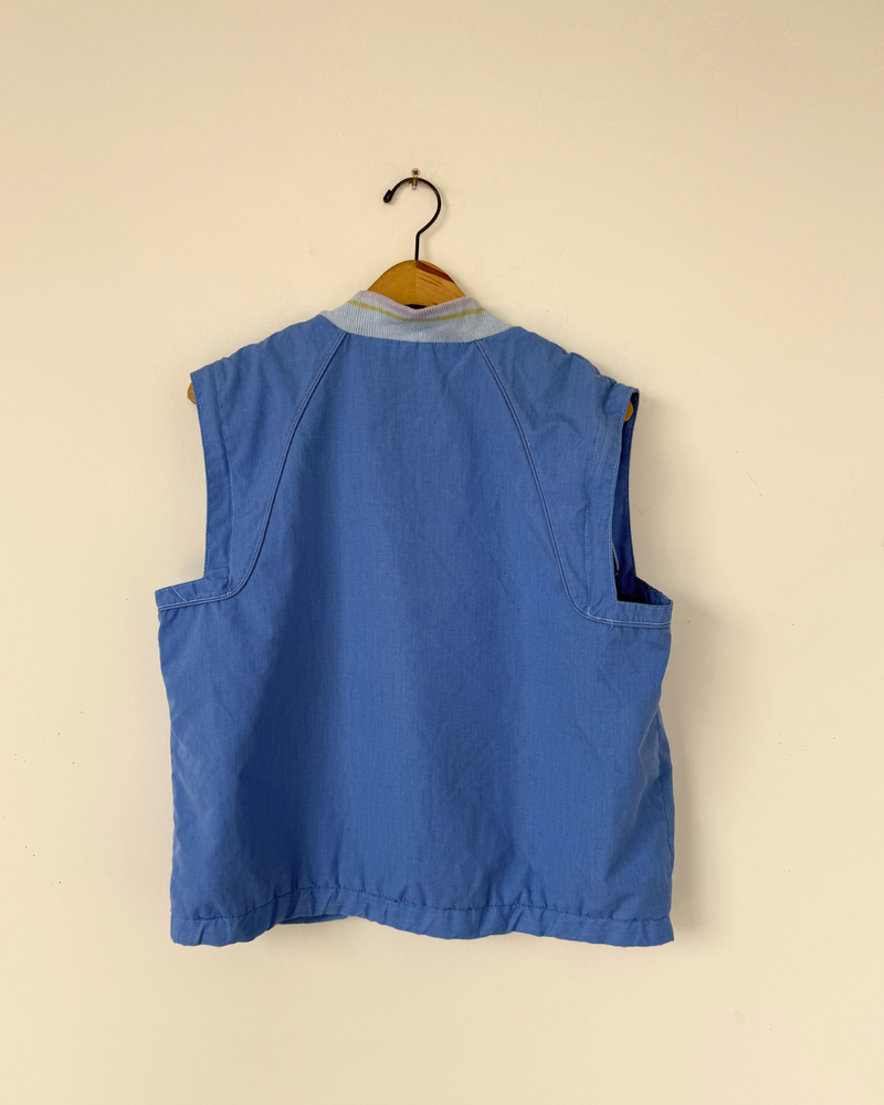 VINTAGE JCPENNY VEST to JACKET in PAINT CHIP