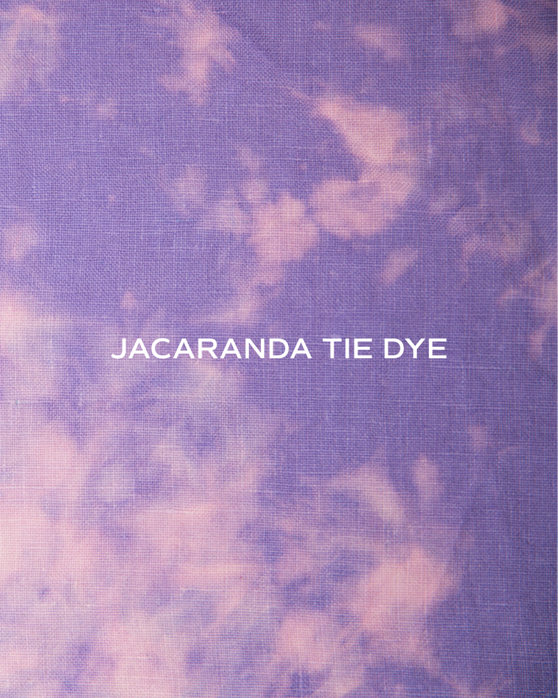 Tie Dye Linen Mini Pillow