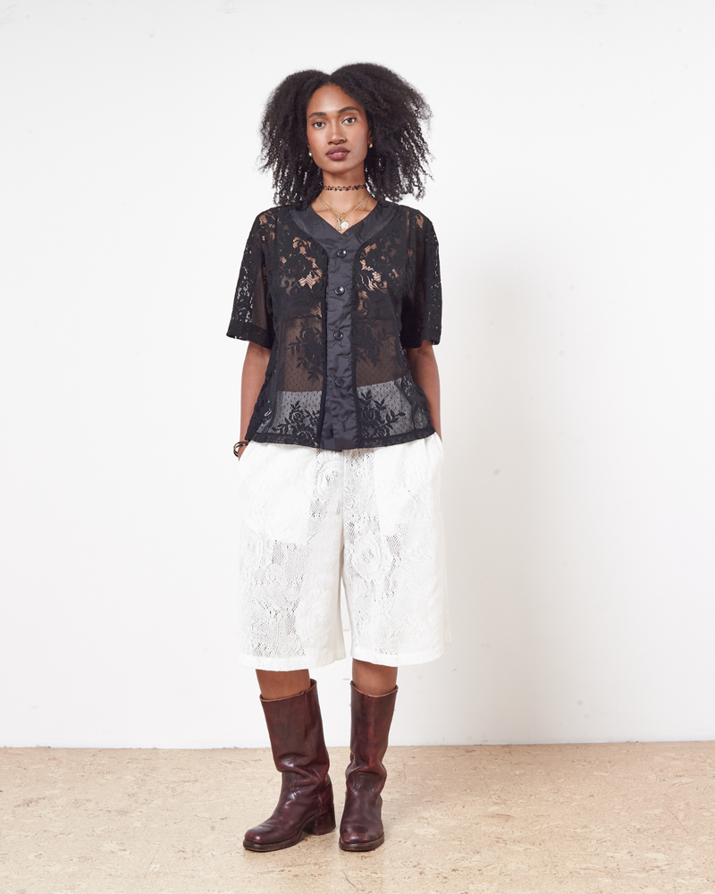 Remade Lace Baseball Jersey