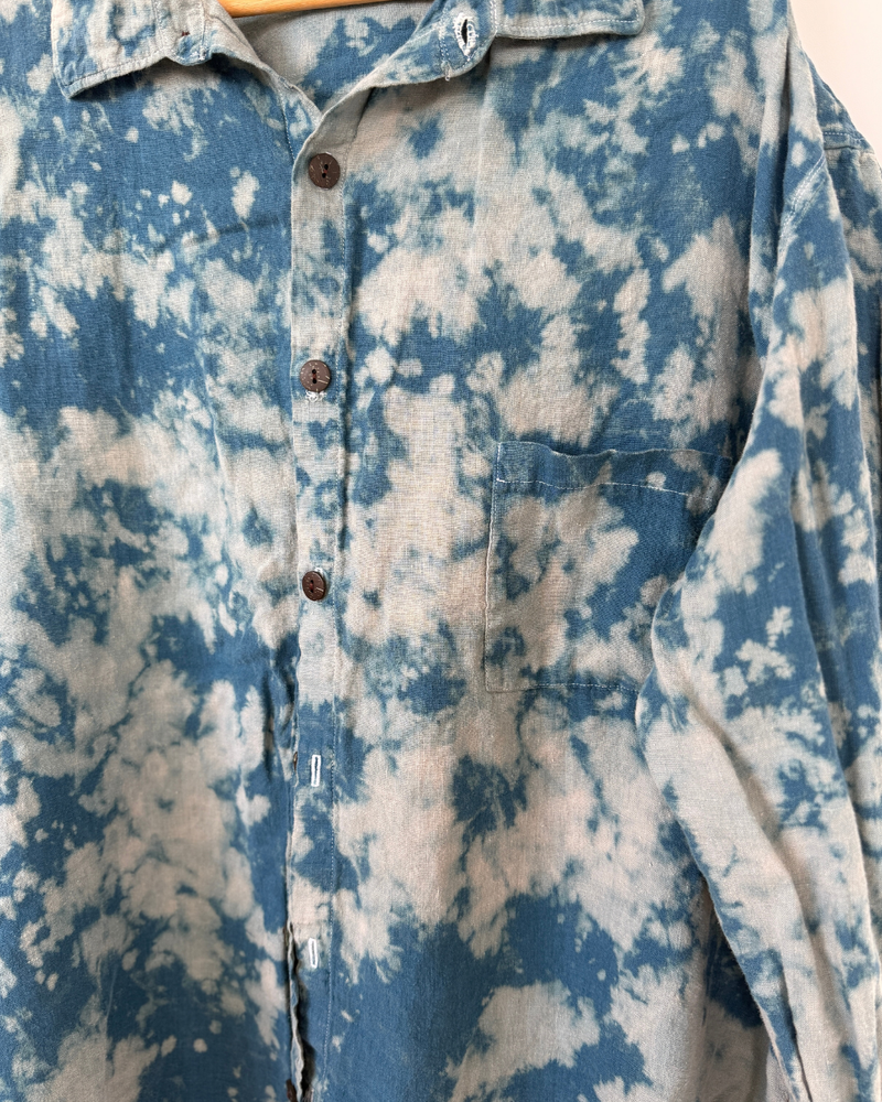 HOT SPRINGS LINEN BUTTON UP