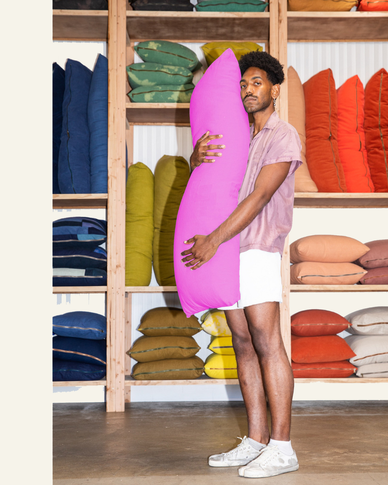 Linen Body Pillow