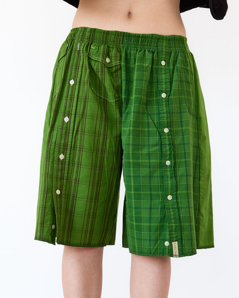 The Overdyed Oxford Basketball Short
