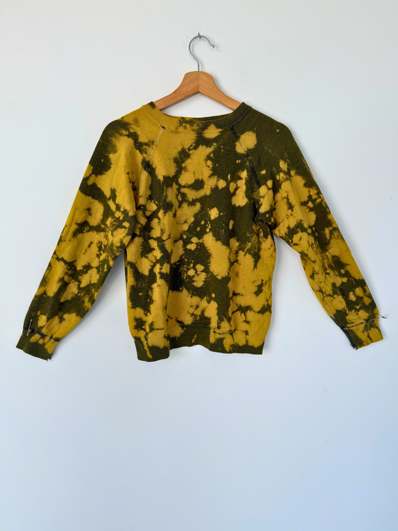 VINTAGE YELLOW TINTED CREWNECK SWEATSHIRT