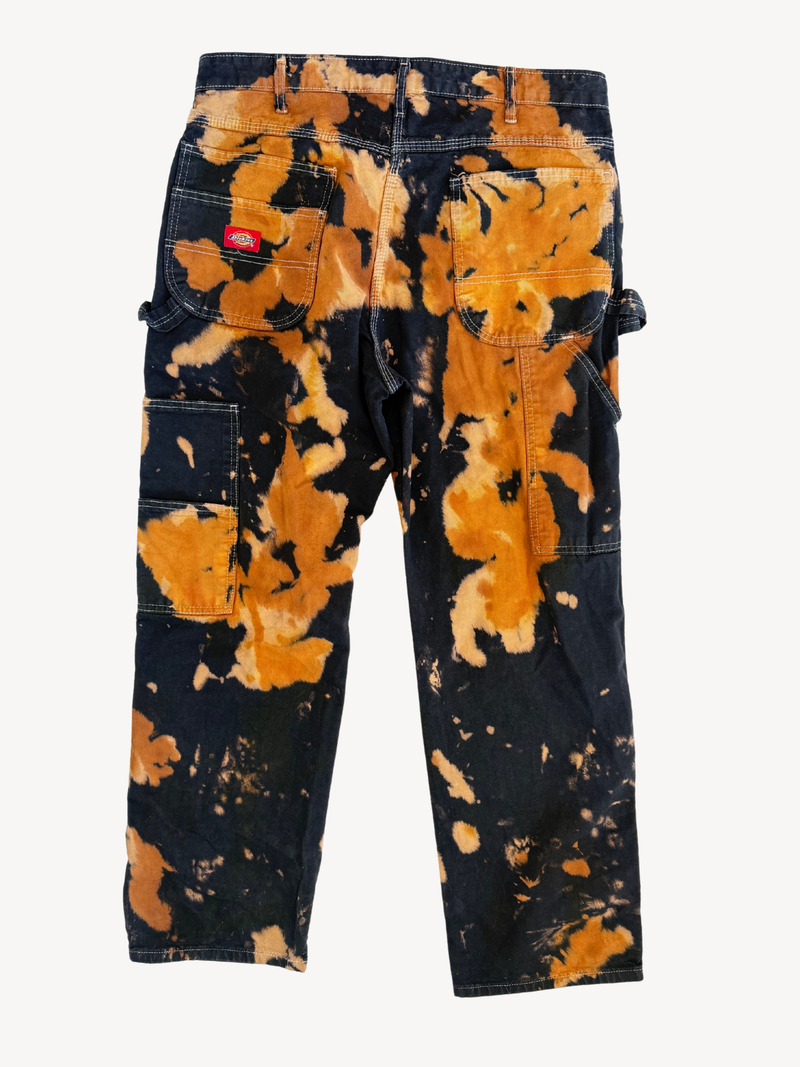 TORTOISESHELL TIE DYE WORK PANT