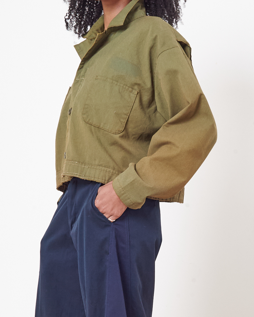 Cropped Mechanic Jacket