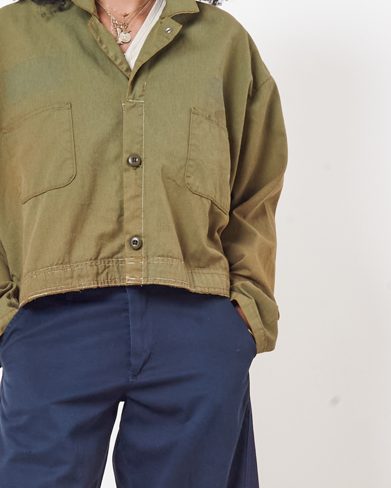 Cropped Mechanic Jacket