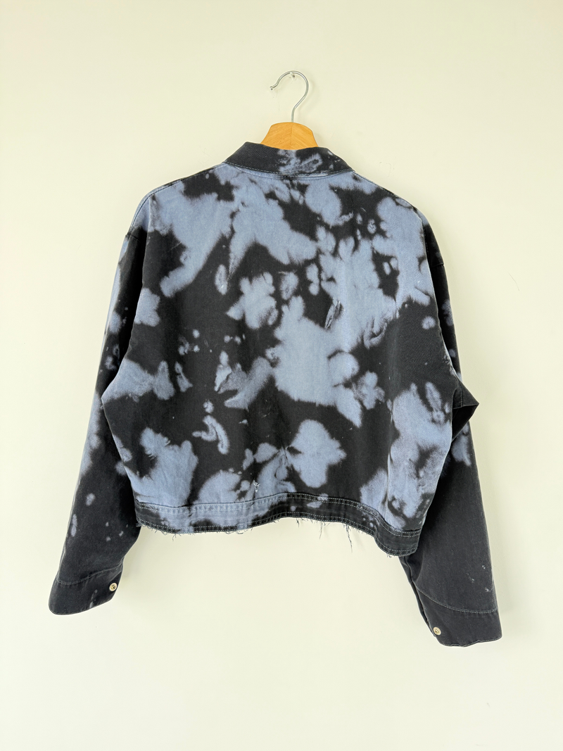 MIDNIGHT TOURMALINE  - CROPPED MECHANIC JACKET