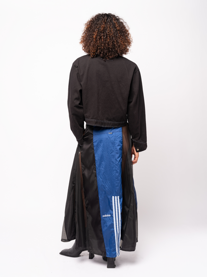 【BAON】Beden pleated nylon wrap skirt The Nylon Wrap Skirt – SUAY