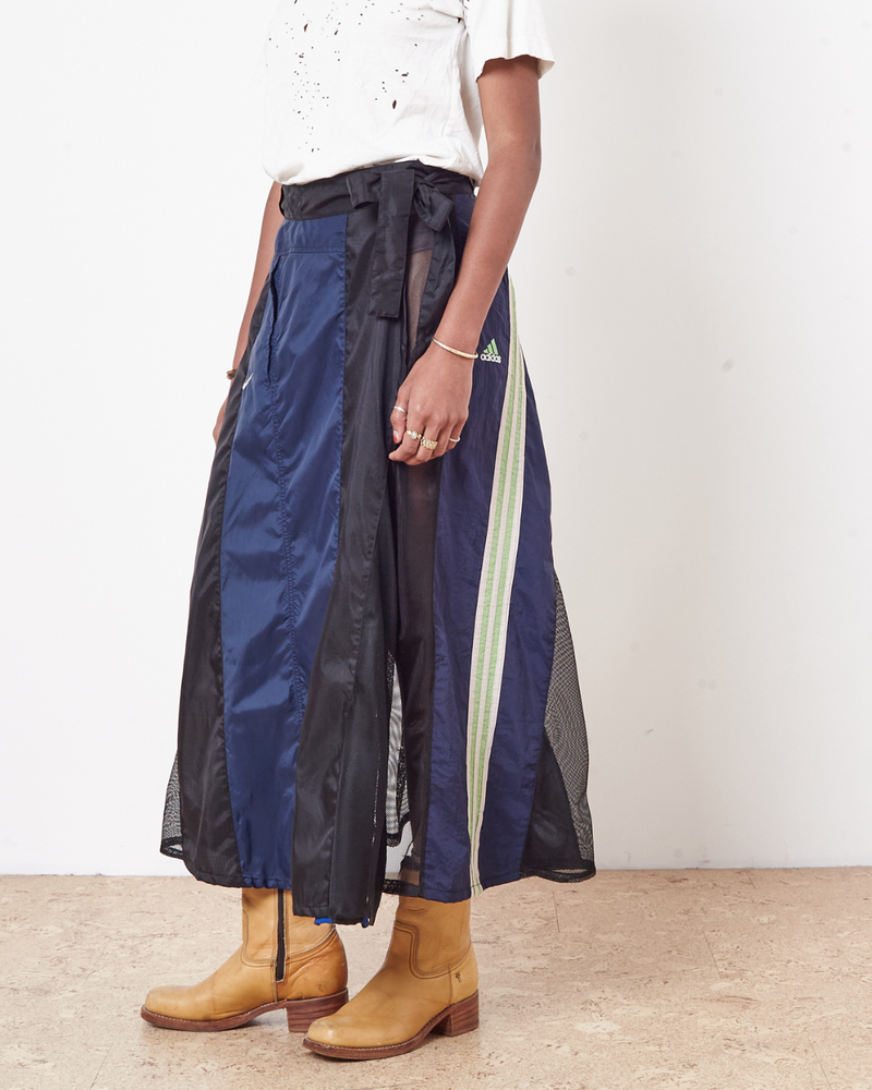 The Nylon Wrap Skirt