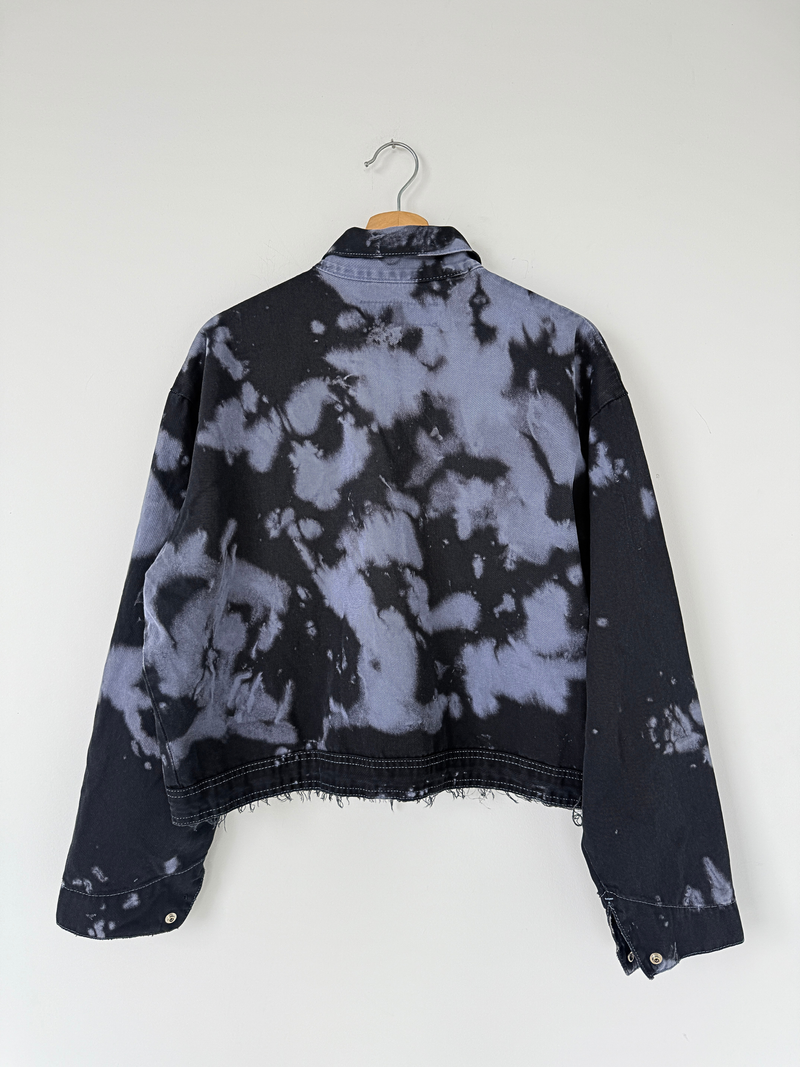 MIDNIGHT TOURMALINE  - CROPPED MECHANIC JACKET
