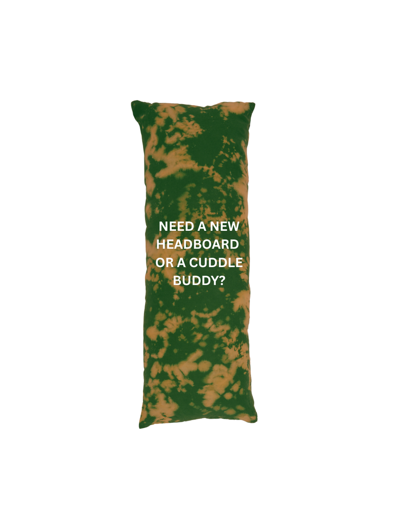 Tie Dye Linen Body Pillow