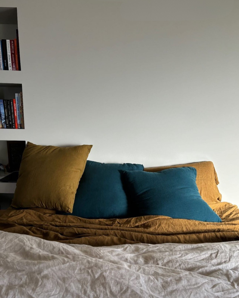 Linen Throw Pillow