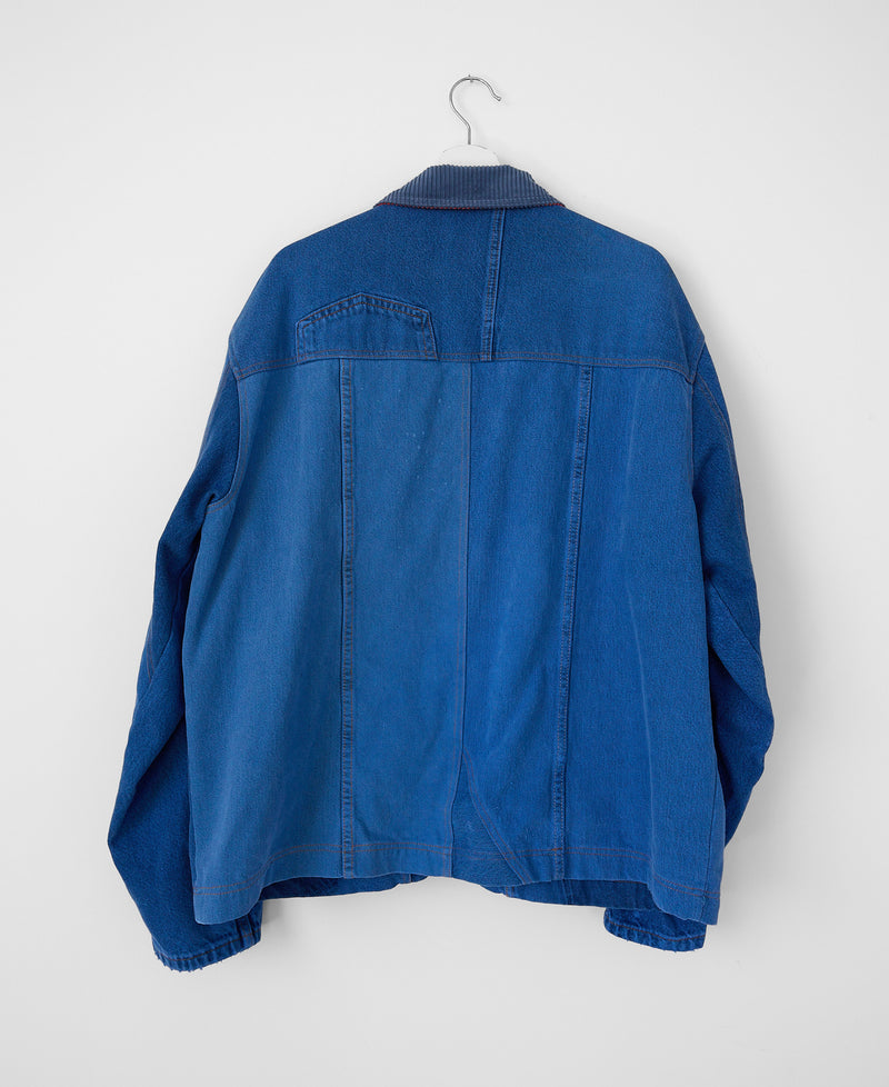 PAINT CHIP DENIM COAT 004