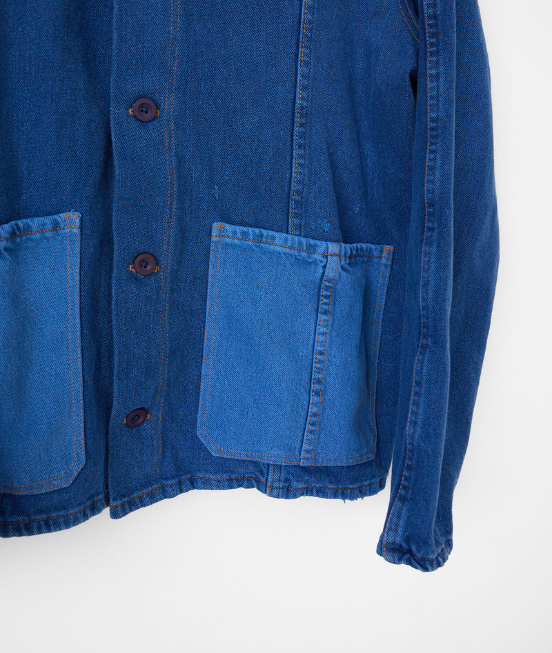 PAINT CHIP DENIM COAT 005