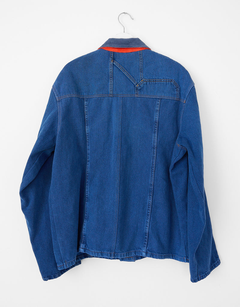 PAINT CHIP DENIM COAT 005