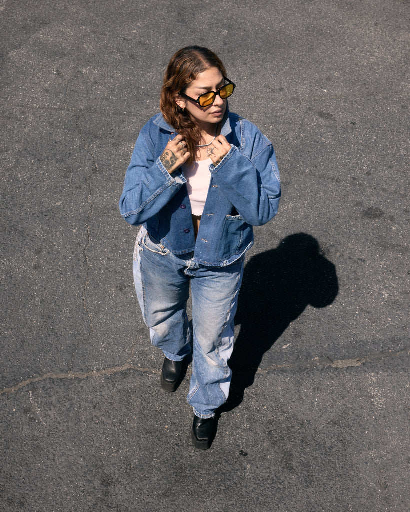 REWORKED DENIM JACKET 010