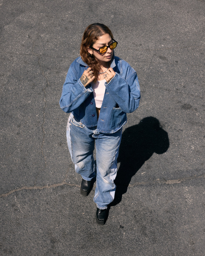 REWORKED DENIM JACKET 010