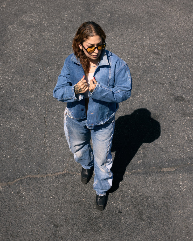 REWORKED DENIM JACKET 011