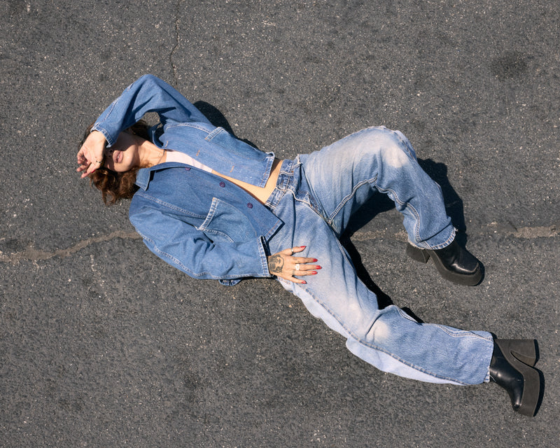 REWORKED DENIM JACKET 008