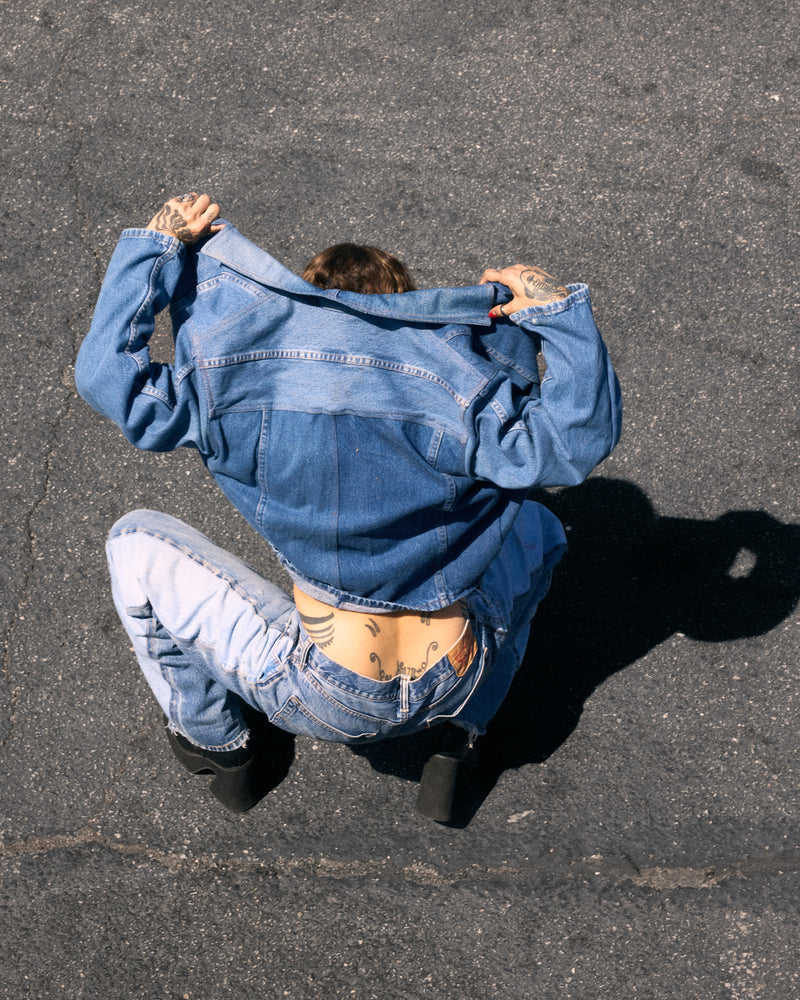 REWORKED DENIM JACKET 004