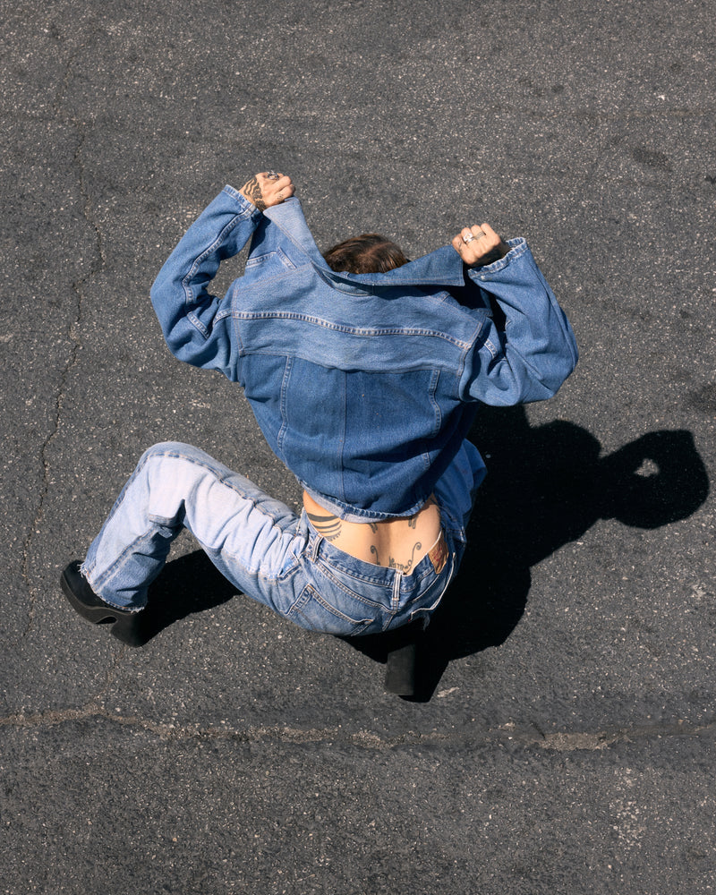 REWORKED DENIM JACKET 009