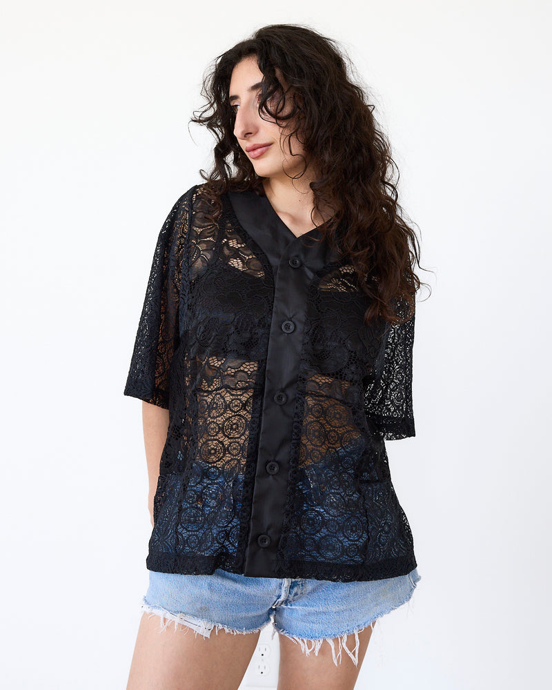 THE Remade Lace Baseball Jersey