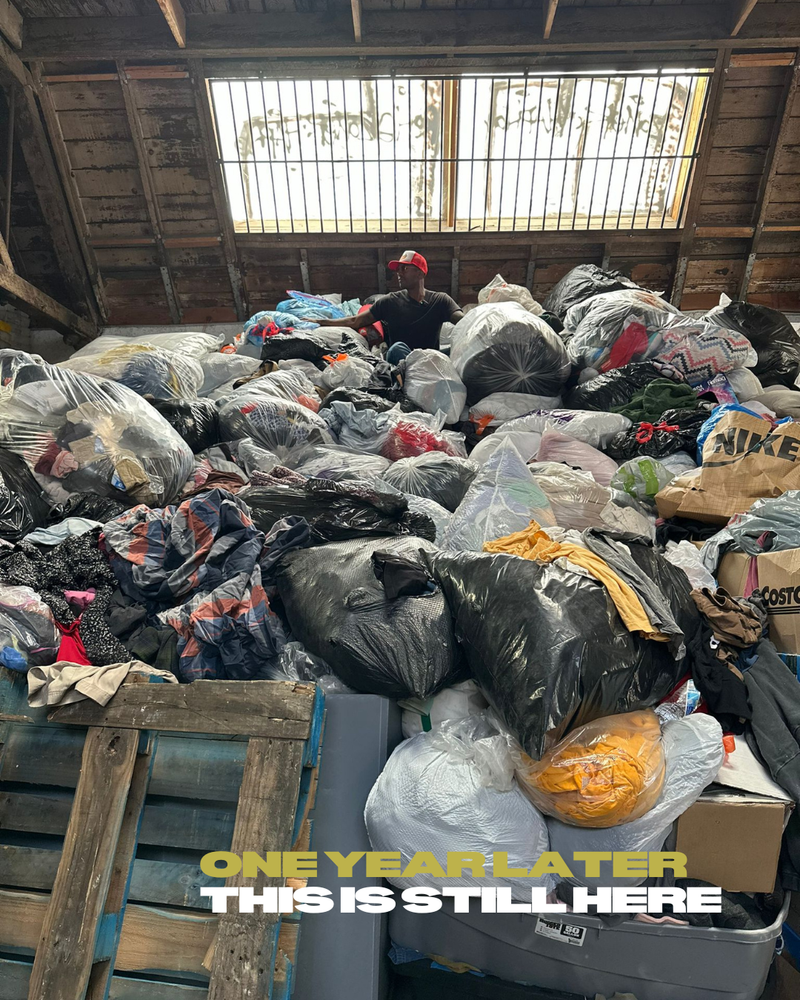 SPONSOR A SUAY IT FORWARD BAG — TURN FIRE RELIEF TEXTILES INTO WINTER SURVIVAL