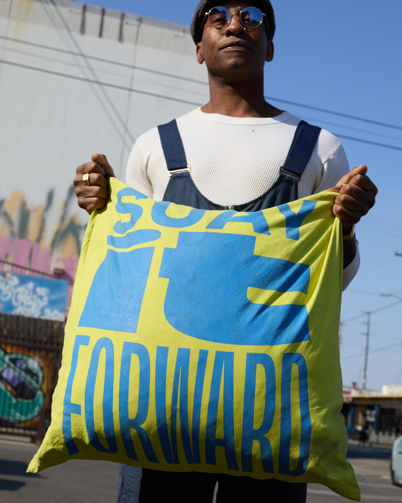 SUAY IT FORWARD TEXTILE RECYCLING BAG