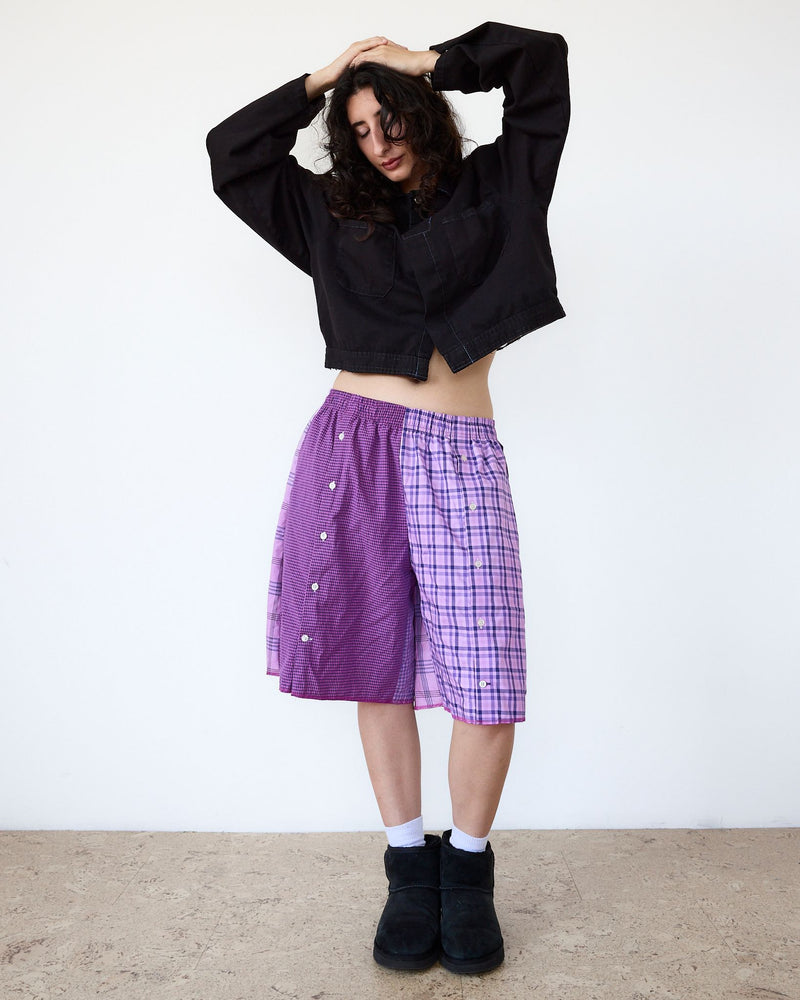 The Overdyed Oxford Basketball Short