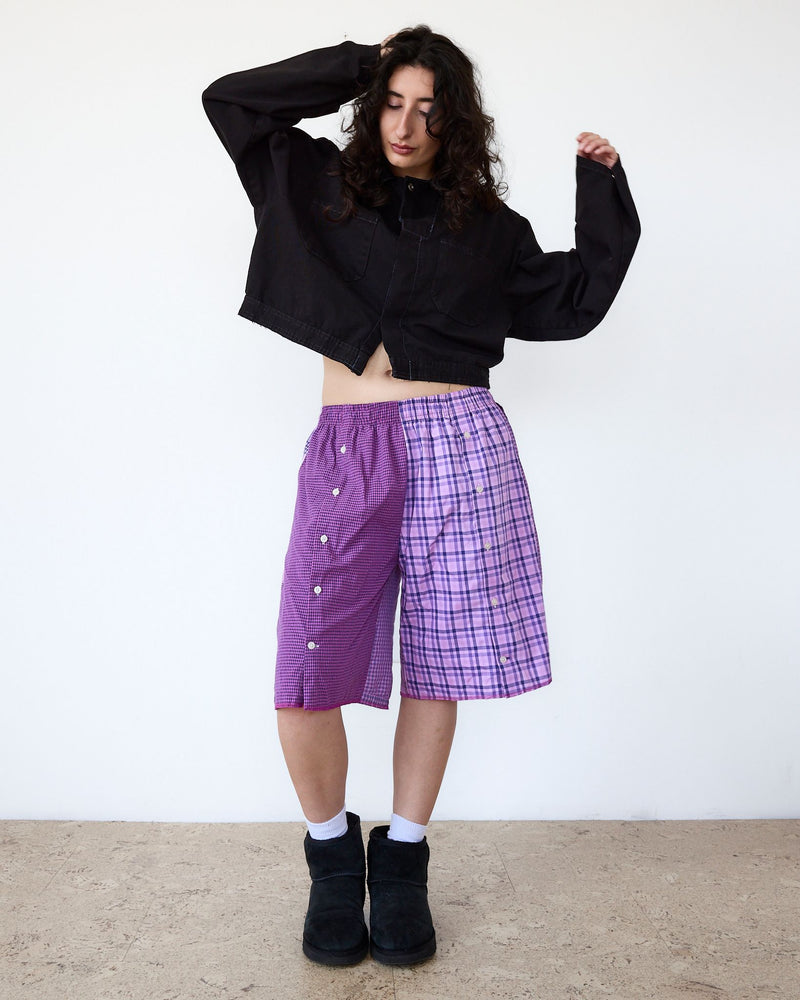 The Overdyed Oxford Basketball Short