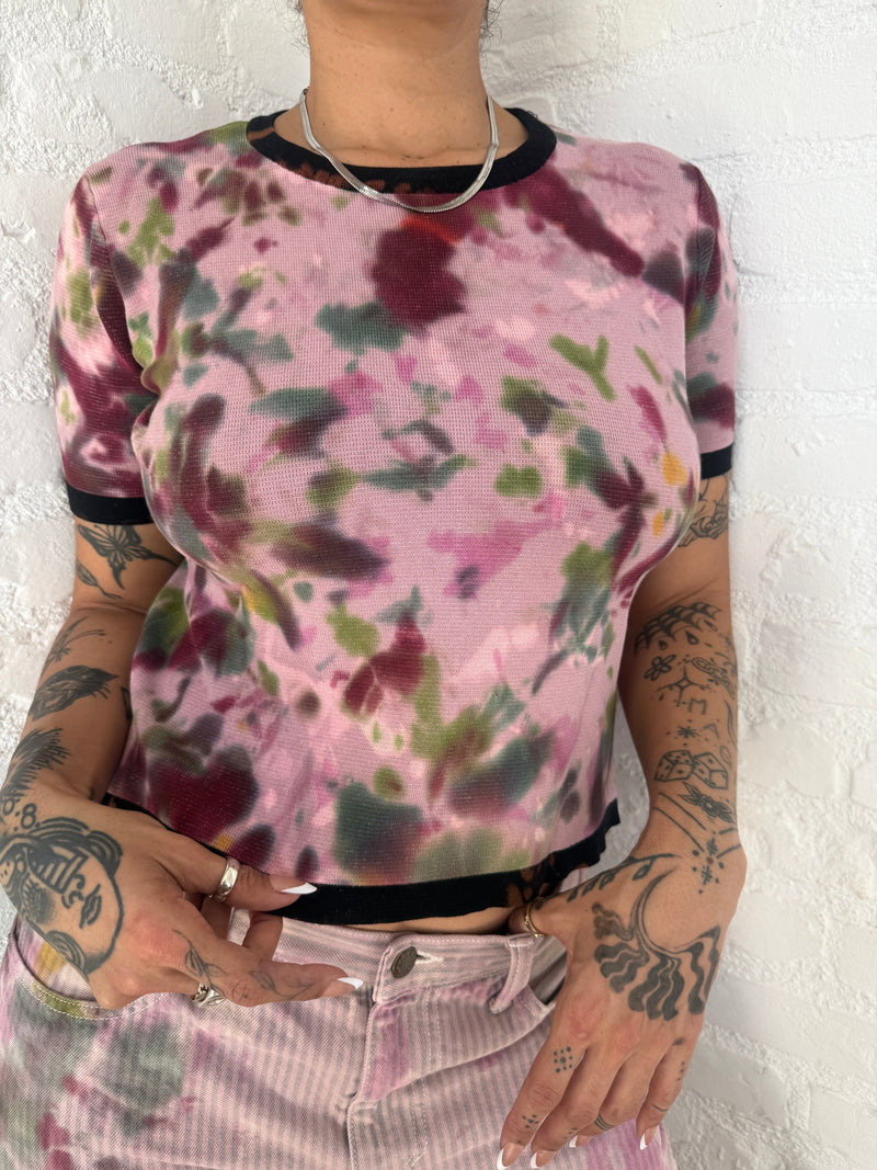 WILDFLOWER RIBBED KNIT RINGER