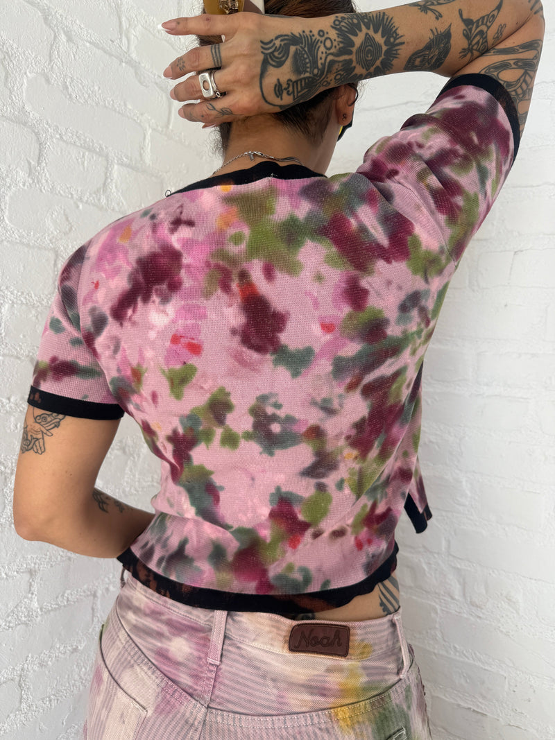 WILDFLOWER RIBBED KNIT RINGER