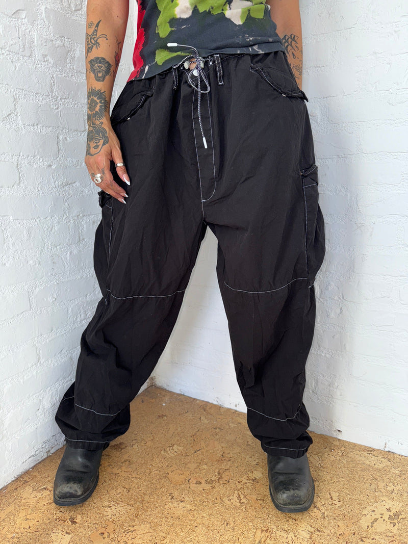 DRAWSTRING BAGGY PANT