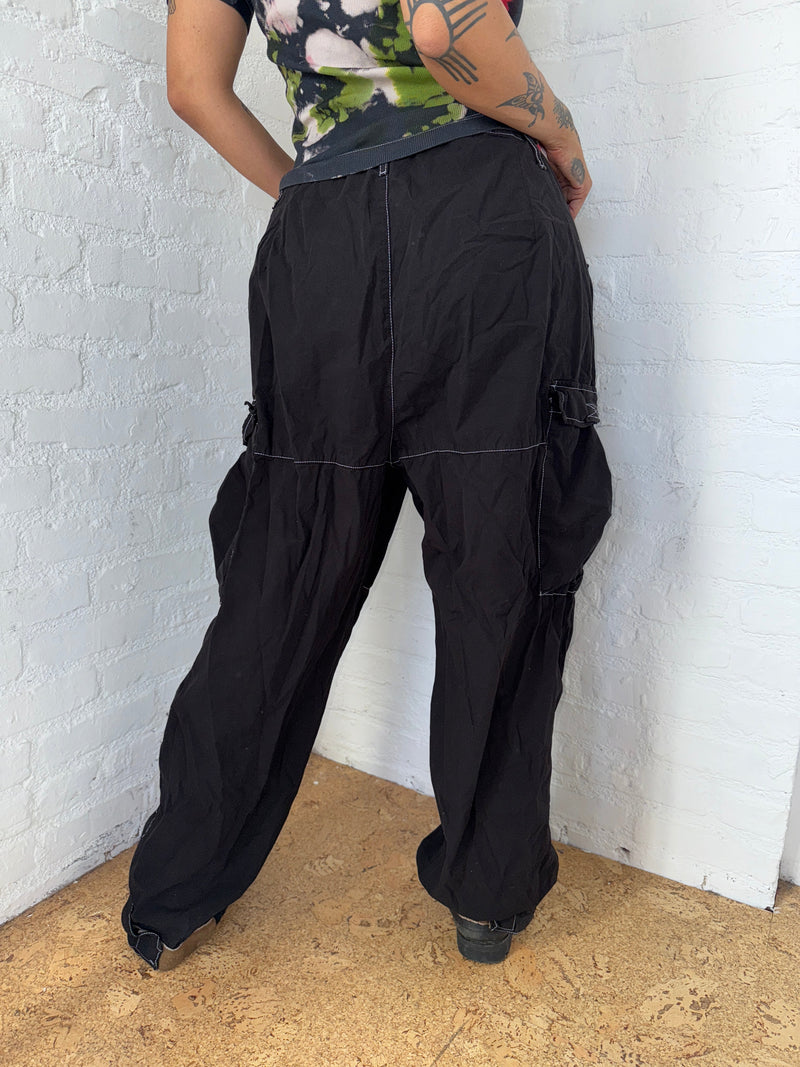 DRAWSTRING BAGGY PANT