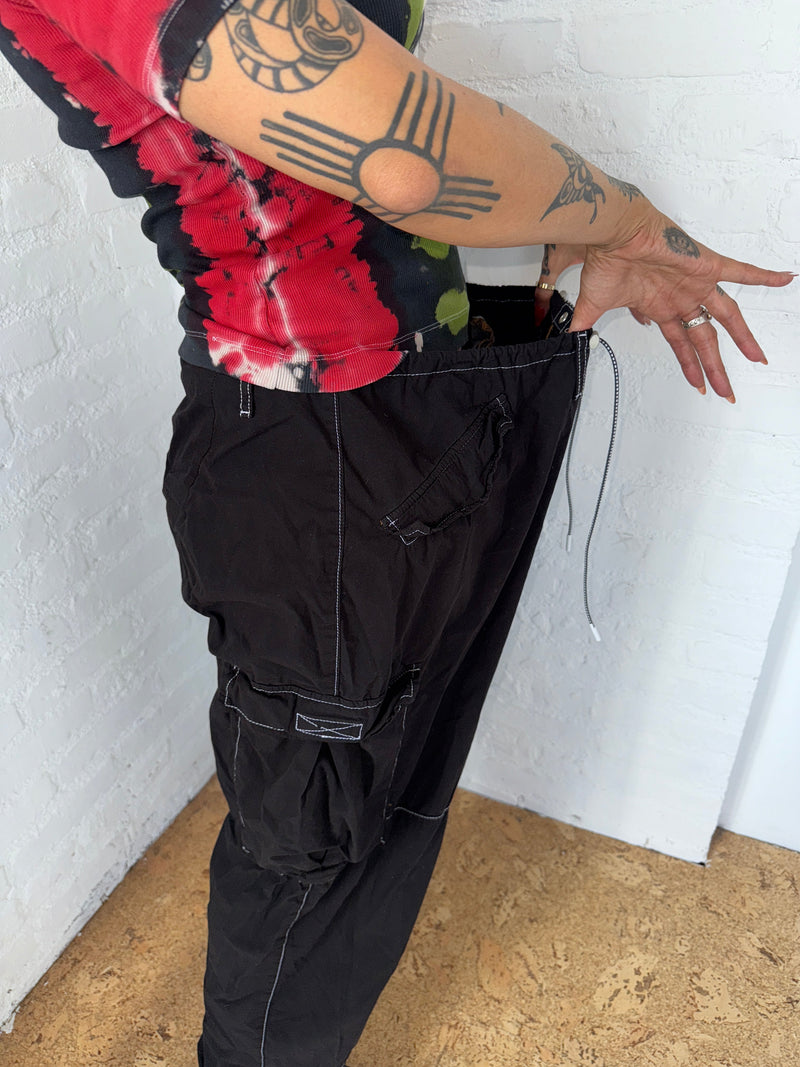 DRAWSTRING BAGGY PANT