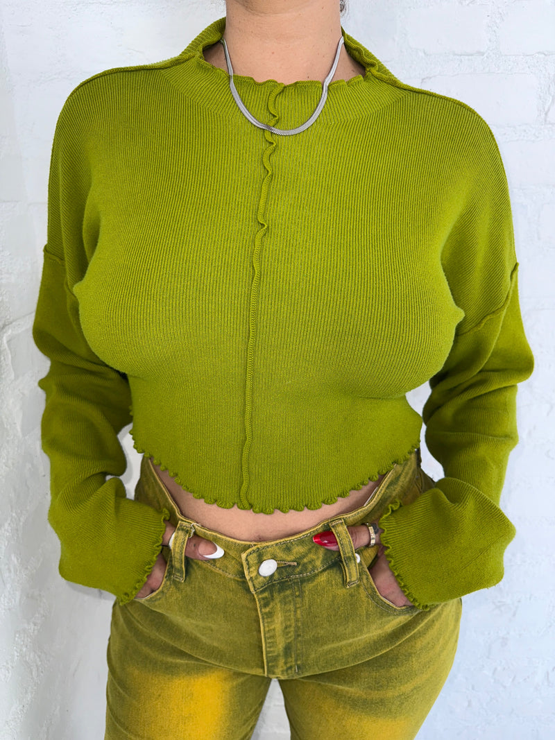 DESERT CHAMELEON RIBBED KNIT